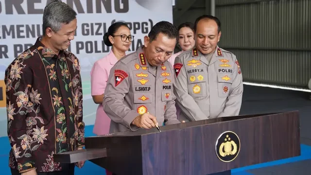 Makanan Bergizi Gratis, Kapolri Targetkan Ratusan SPPG Beroperasi Jelang Akhir Desember