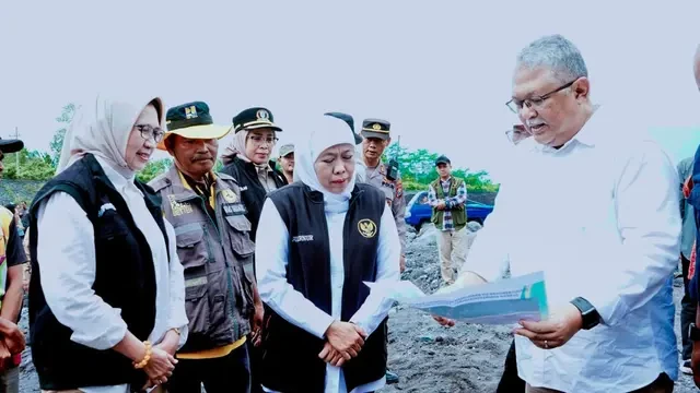 Perbaiki Tanggul Rusak di Lereng Gunung Semeru, Jatim Kucurkan Dana Rp10,5 M