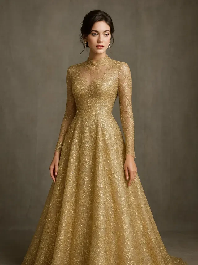 10 Tips Memilih Long Dress Brokat agar Terlihat Tinggi dan Langsing, Jangan Sampai Salah