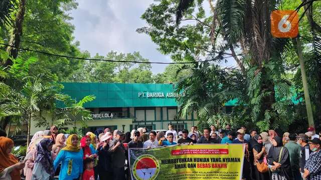 Jadi Langganan Banjir, Warga Perumahan Elit di Makassar Demo Tuntut Ganti Rugi