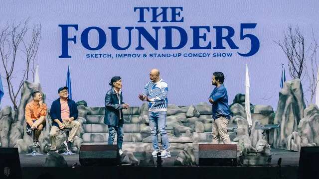 The Founder5 Gelar Show Perdana yang Spektakuler, Pecahkan Malam dengan Tawa