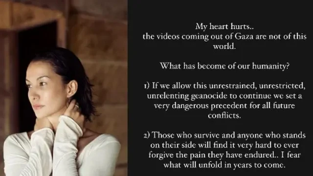 Nadya Hutagalung Buka Suara Soal Gaza: Apa Yang Terjadi dengan Kemanusiaan Kita?