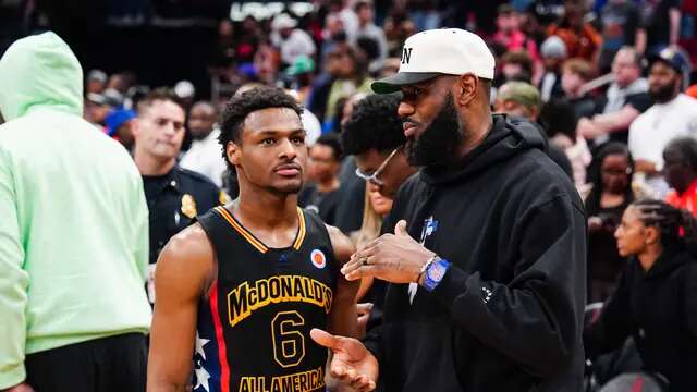 Bronny dan LeBron James Cetak Sejarah Baru di NBA Sebagai Duet Ayah-Anak Pertama di Dalam ...