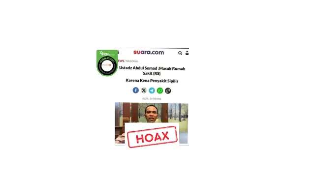 Cek Fakta: Hoaks Artikel Uztaz Abdul Somad Masuk RS Akibat Raja Singa