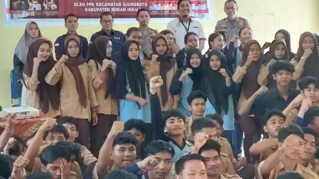 Dapat Pendidikan Politik, Siswa SMA Pemilih Pemula Rokan Hulu Siap Mencoblos