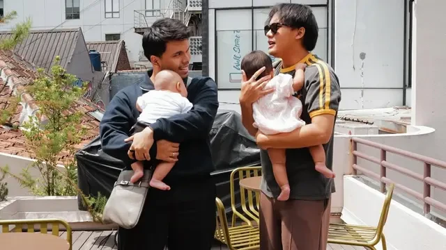 5 Momen Playdate Anak Rizky Febian dan Thariq Halilintar di Bandung, Bikin Gemas