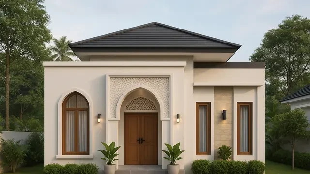 10 Inspirasi Rumah Sederhana 7x10 Nuansa Islami 2025, dari Gaya Minimalis hingga Modern El...