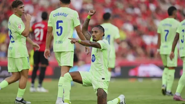 Hasil Mallorca vs Barcelona: Tuan Rumah Main 9 Pemain, Juara Bertahan Menang Telak 3-0