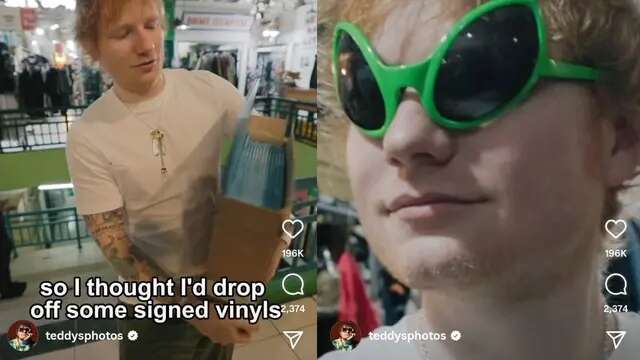 Ed Sheeran Melokal di Jakarta, Blusukan ke Pasar Santa sampai Main Otok-Otok Bajaj