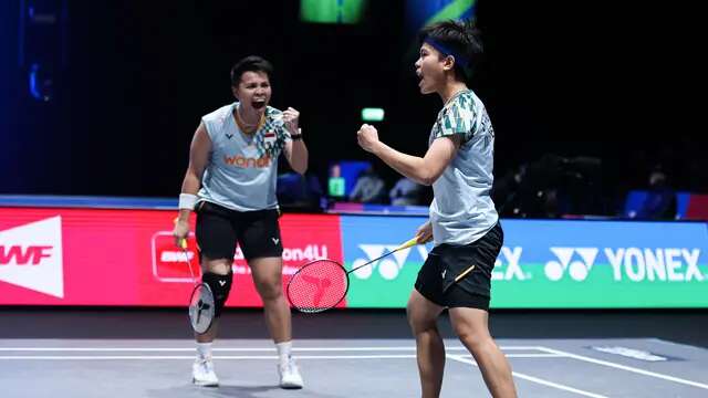 Hasil All England 2025: Ketegangan Warnai Kemenangan Apri/Fadia Atas Pasangan Chinese Taip...