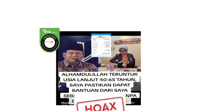 Deretan Hoaks Terkait Program untuk Lansia yang Mengintai, Simak Faktanya