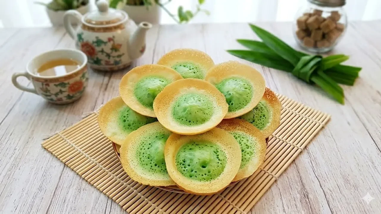 Resep Kue Ape Durian Pandan Tanpa Mixer: Praktis, Wangi dan Lembut Sempurna