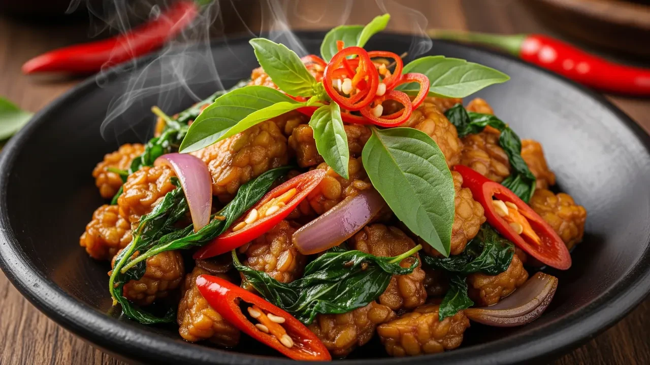 Resep Tempe Kemangi Pedas, Kaya Nutrisi dan Menggugah Selera