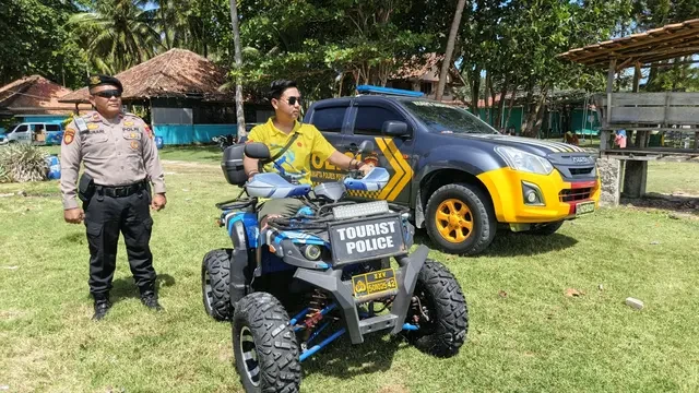 Sambut Kejuaraan Dunia Selancar di Lampung, Polisi Turis yang Fasih Berbahasa Asing Disiag...