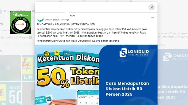 Cek Fakta: Tidak Benar Ini Link Pendaftaran Diskon Tarif Listrik Insentif Kenaikan PPN 12 ...