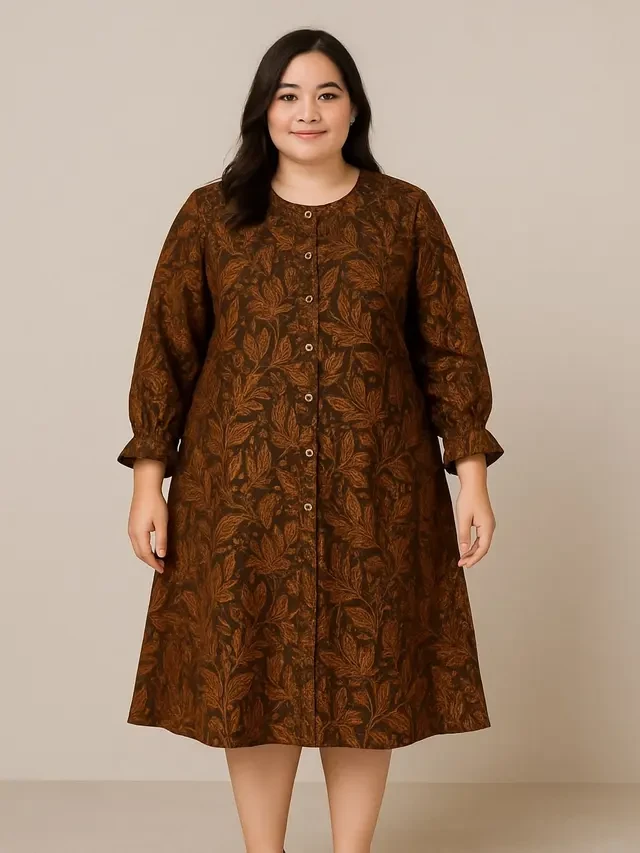 8 Model Batik Wanita Gemuk yang Modis 2025, Lengkap dengan Tips Memilihnya