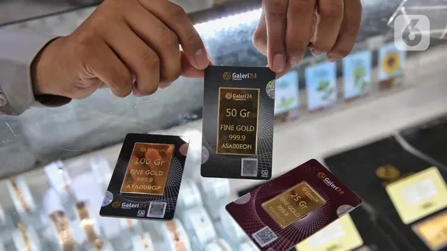 Harga Emas Pegadaian Hari Ini 24 Agustus 2025: Antam, Galeri24, hingga UBS Kompak Melejit