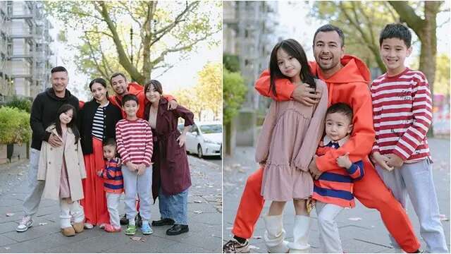 6 Potret Keluarga Raffi Ahmad Bareng Gading dan Gisel di Berlin, Seru Bareng Anak