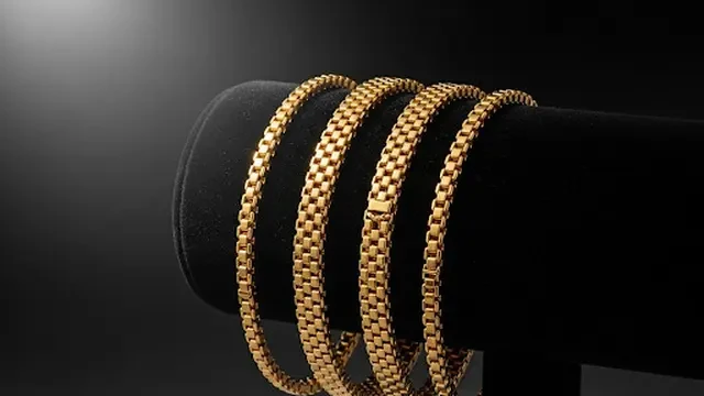 10 Inspirasi Gelang 8 Gram Emas 24K Rantai Kotak Rapat yang Elegan dan Berkelas