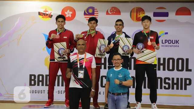 Indonesia Raja di Ajang Asian School Badminton Championship 2024