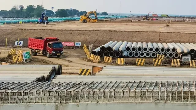 Proyek Tol Semarang–Demak Seksi 1A dan 1B Serap 22.184 Ton Semen