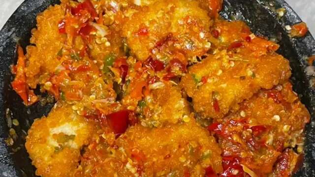 Resep Nugget Geprek Sambal Bajak untuk Menu Sahur Praktis