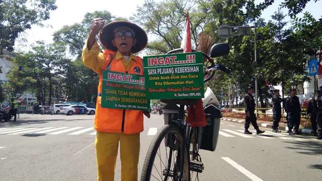 Bapak Pejuang Lingkungan Sariban Meninggal Dunia, Wali Kota Bandung Muhammad Farhan Melaya...