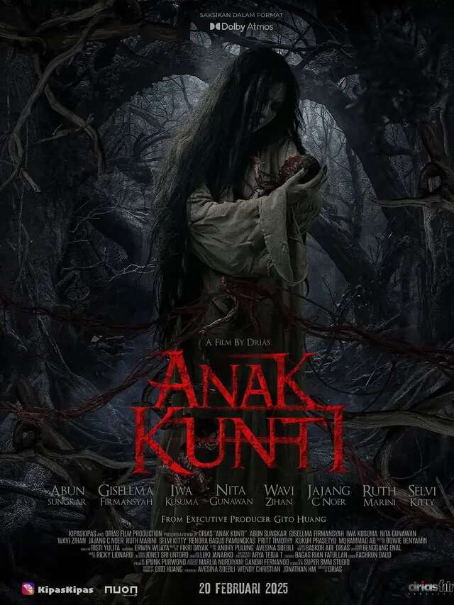 6 Tokoh Penting Film Anak Kunti Dibintangi Gisellma Firmansyah dan Abun Sungkar, Hantu Des...