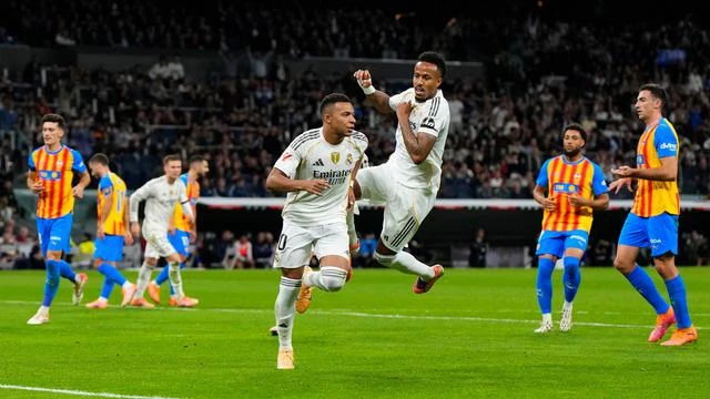 Hasil Real Madrid vs Valencia: Pesta Gol di Santiago Bernabeu