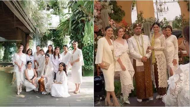 6 Potret Bridesmaid di Pernikahan Hana Saraswati, Ada Angela Gilsha hingga Ranty Maria