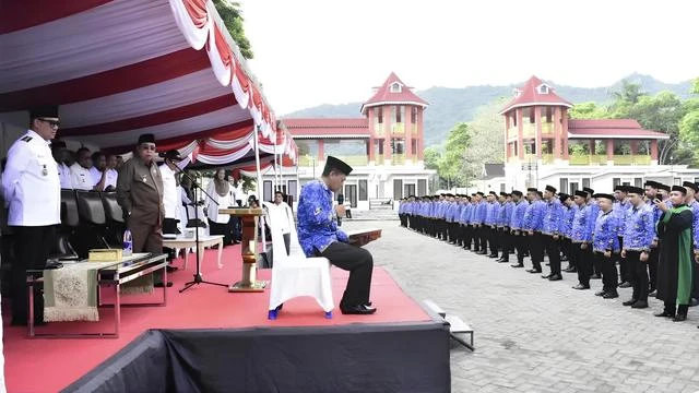 Uniknya Pelantikan PPPK di Gorontalo: Calon Pegawai Dites Baca Alquran Sebelum Terima SK