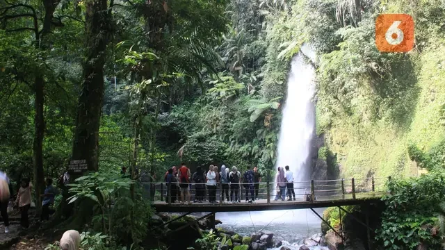 Masih Jadi Favorit, Ribuan Wisatawan Padati Wisata Alam Situ Gunung Sukabumi