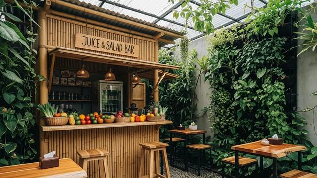 6 Desain Warung Jus Buah Kecil di Rumah dengan Konsep Modern, Dijamin Menarik Pelanggan
