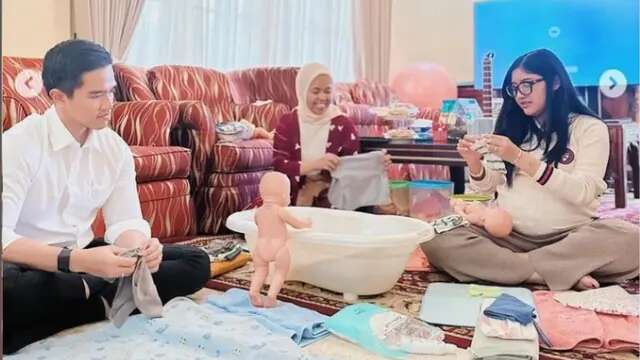 Jadi Orangtua Bayi Bebingah, Kaesang Pangarep dan Erina Gudono Ikut Kelas Khusus Rawat Bay...