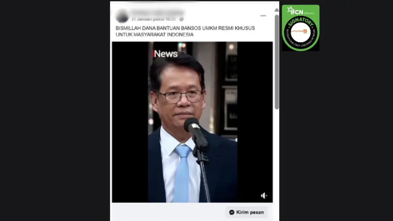 Deretan Hoaks Terkait UMKM, Simak Daftarnya