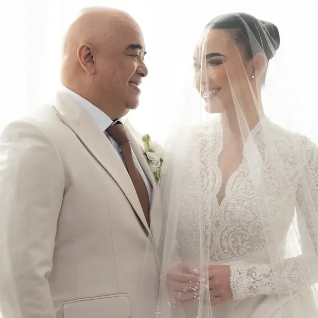 Sosok Ayah Amanda Manopo, Ramon Gauna Lugue yang Bikin Haru saat Dampingi Putrinya Menikah