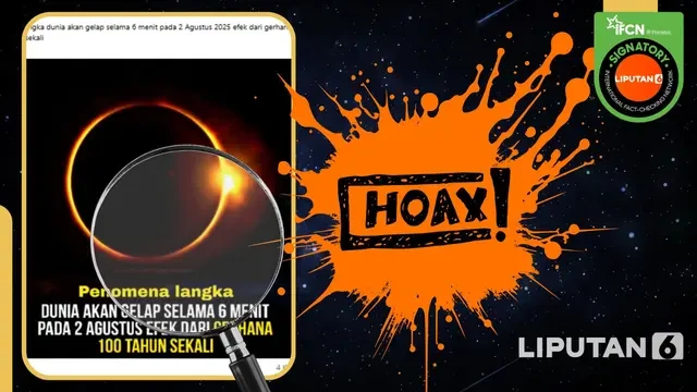 Menguak Berbagai Hoaks Peristiwa Gerhana, Simak Daftarnya Biar Tak Terpengaruh