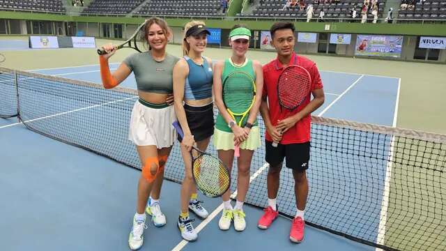 Kejutan, Luna Maya Kalahkan Mantan Petenis Nomor 5 Dunia Eugenie Bouchard