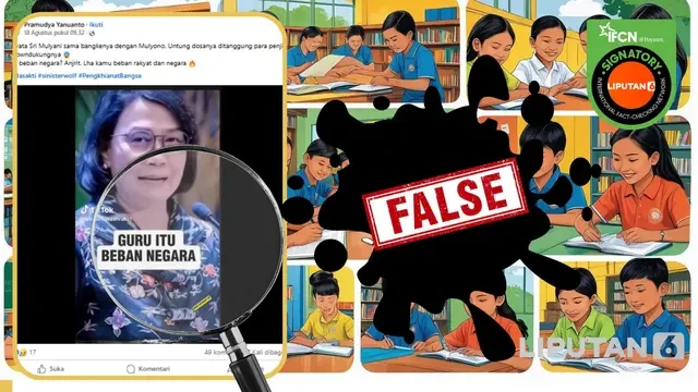 Kumpulan Hoaks yang Mencatut Profesi Guru dan Fakta Sebenarnya