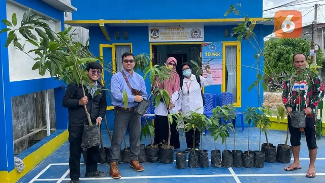 Upaya PAMA Mengurangi Emisi Karbon, Ratusan Bibit Pohon Buah Dibagikan Setiap Bulan