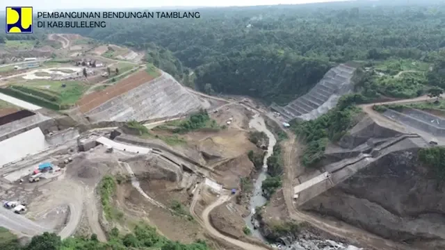 PTPP Rampungkan Bendungan Inti Aspal Pertama di Indonesia dan Asia Tenggara