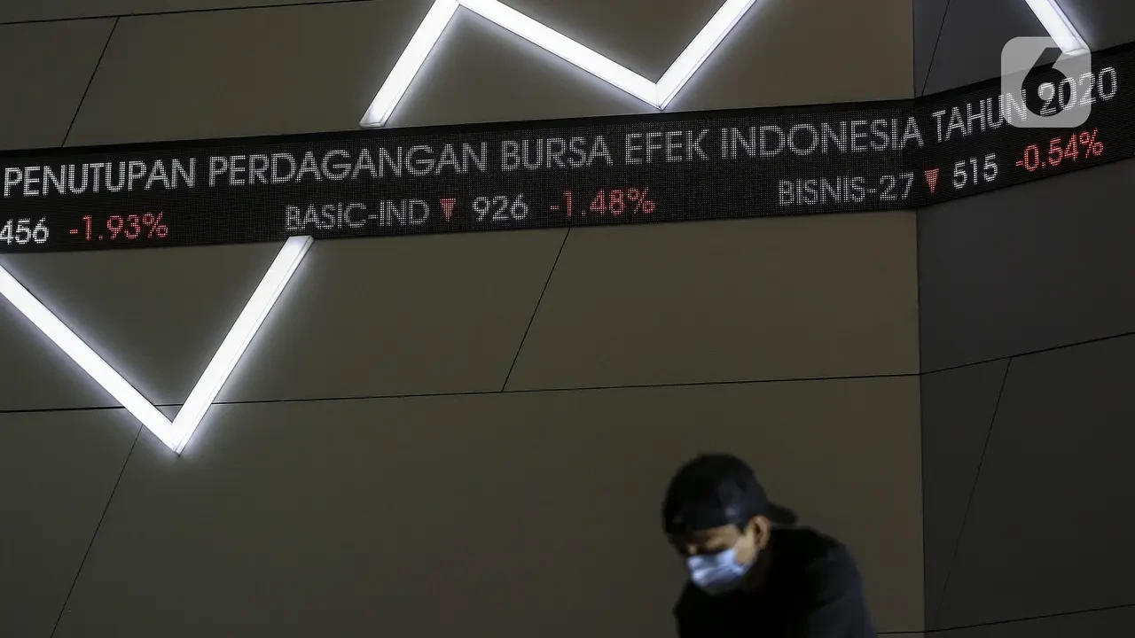 IHSG Merosot 3,3% pada Awal Sesi Kedua
