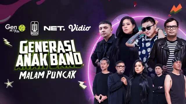 Malam Puncak Generasi Anak Band, Siapa Yang Akan Menjadi Pemenangnya? Tonton di Vidio