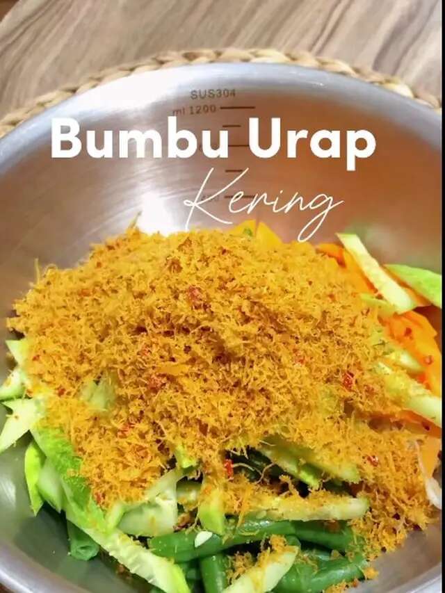 Tanpa Perlu Dikukus, Ini Trik Bikin Bumbu Urap Biar Tahan Lebih dari Sebulan