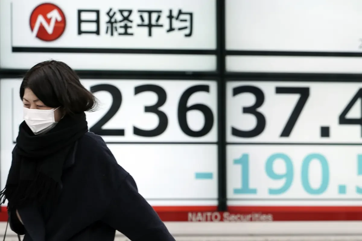 Bursa Saham Asia Hari Ini Melemah, Indeks Nikkei Susut 0,6%