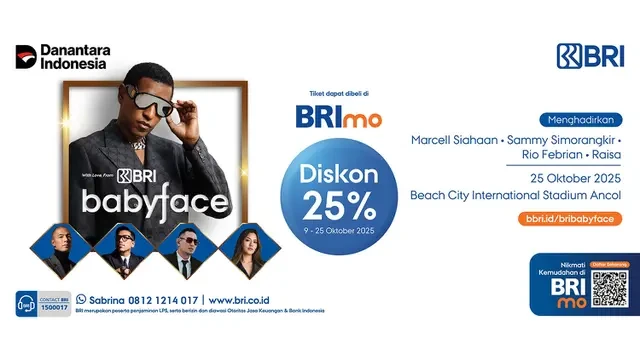 BRI Suguhkan Pengalaman Musik Kelas Dunia Lewat Konser Babyface di Jakarta