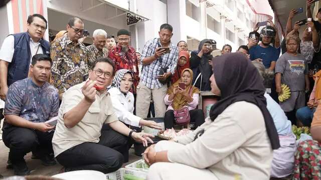 Mendag Blusukan ke Pasar Klaten Cek Harga Minyakita hingga Beras, Ini Hasilnya