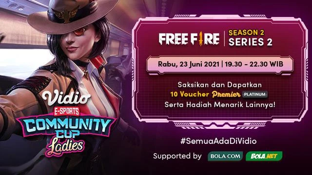 Jangan Ketinggalan, Jadwal dan Live Streaming Vidio Community Cup Ladies di Vidio Free Fir...