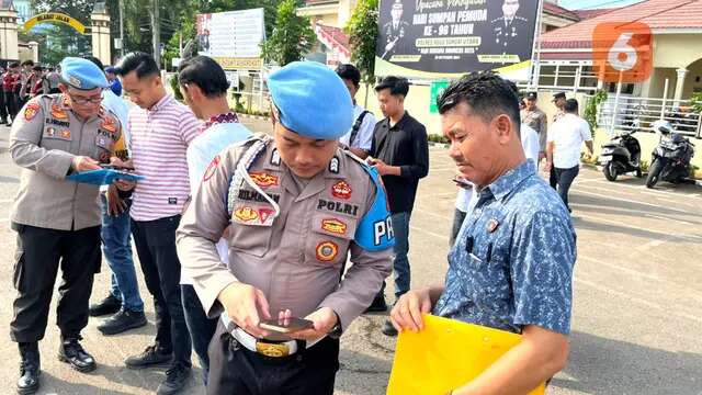 Dukung 100 Hari Program Kerja Prabowo Berantas Judi Online, Polres Hulu Sungai Utara Perik...