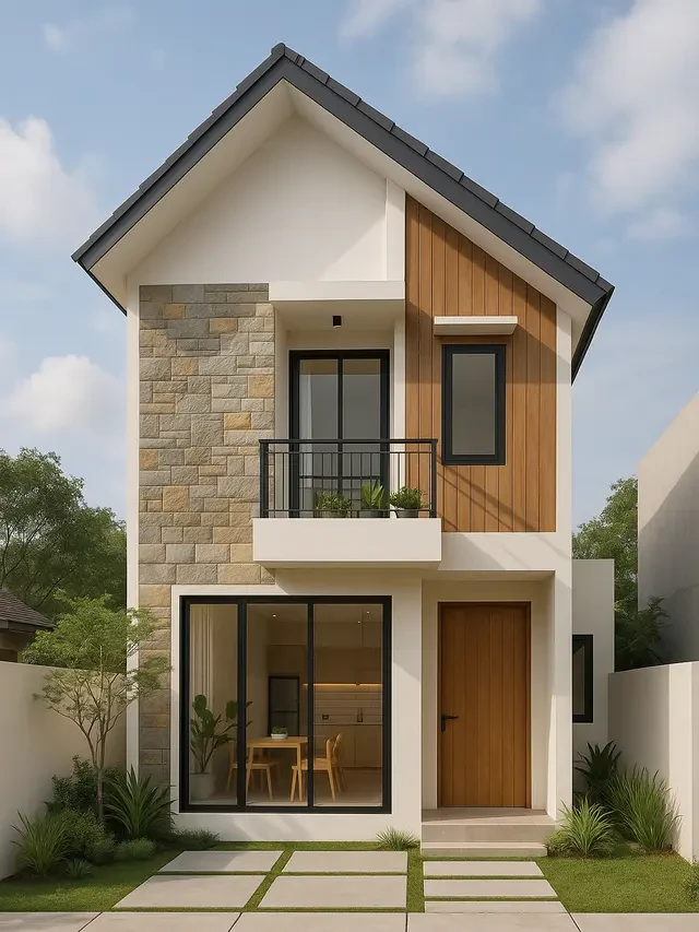 8 Desain Rumah Sederhana 6x12 dengan 3 Kamar, Nyaman dan Fungsional di Lahan Terbatas